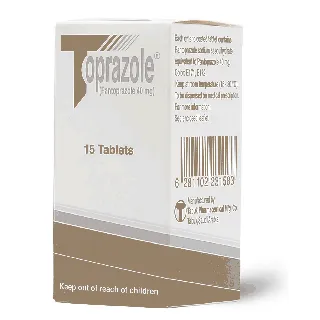Toprazol 40 Mg Tablet 15P #W