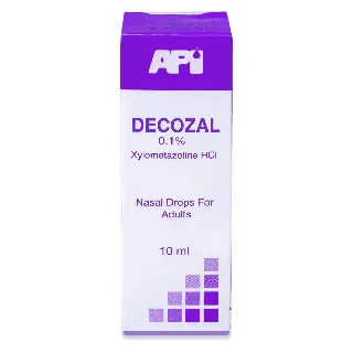 DECOZAL 0.1% NASAL DROP 10 ML