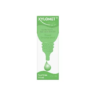 Xylomet 0.05% Nasal Drop Paediatric 15 Ml #W