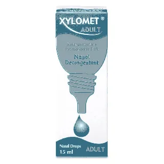 Xylomet 0.1% Nasal Drop 15 Ml Adult