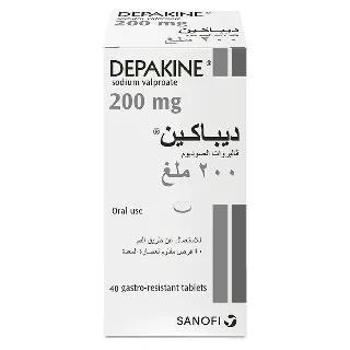 DEPAKINE 200 MG TABLET 40P
