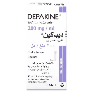 DEPAKINE 200 MG/ML ORAL SOLUTION 40 ML