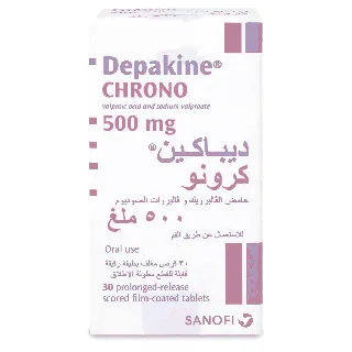 DEPAKINE-CHRONO 500 MG TABLET 30P