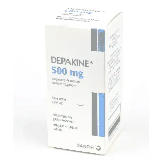 DEPAKINE 500 MG TABLET 30P