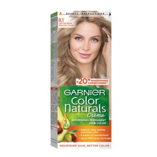 Garnier Hair Dye Color Light Ashy Blonde 8.1