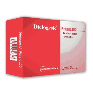 DICLOGESIC-RETARD 100 MG CAPSULE 12P