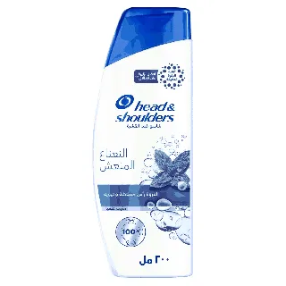 Head & Shoulders Hair Shampoo Fresh Menthol 200 /190 Ml