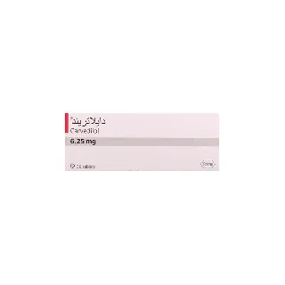 DILATREND 6.25 MG TABLET 30P