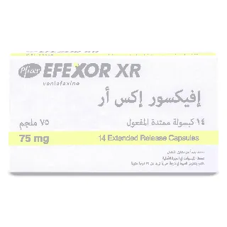 EFEXOR-XR 75 MG CAPSULE 14P