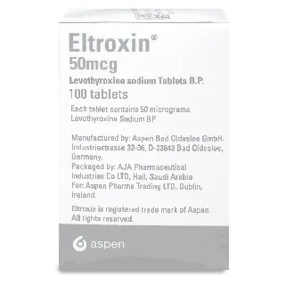 ELTROXIN 50 MCG TABLET 100P