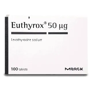 EUTHYROX 50 MCG TABLET 100P
