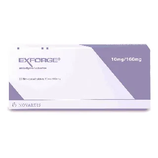 EXFORGE 10/160 MG TABLET 28P