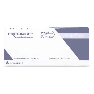 EXFORGE 5/160 MG TABLET 28P