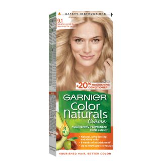 Garnier Hair Dye Color Extra Light Ashy Blonde 9.1