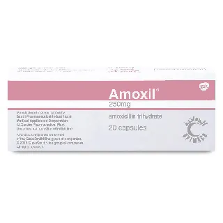 AMOXIL 250 MG CAPSULE 20P