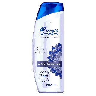 Head & Shoulders Hair Shampoo Extra Volume Limp Hair 200 /190 Ml