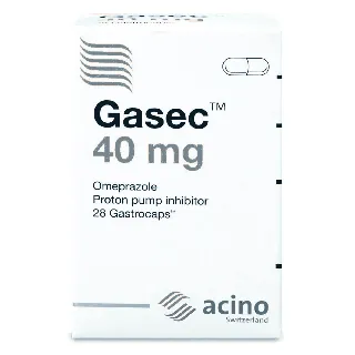 Gasec 40 Mg Capsule 28P