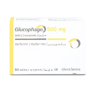Glucophage 500 Mg Tablet 50P 25 C
