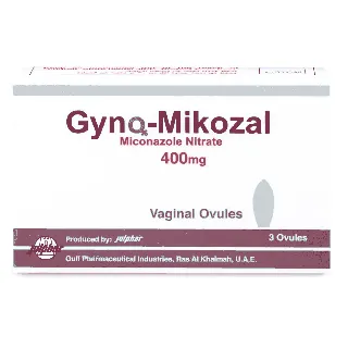 Gyno-Mikozal 400 Mg Vaginal Suppository 3P