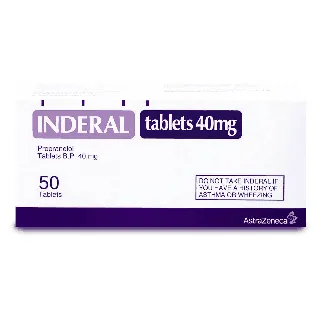Inderal 40 Mg Tablet 50 P