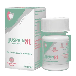 Jusprin 81 Mg Tablet 40P #W