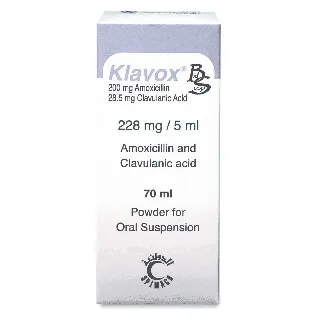Klavox 228 Mg Suspension 70 Ml 40 C