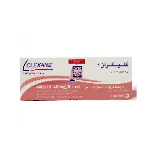 CLEXANE 4000/0.4 ML PRE-FILLED SYRINGE 2P